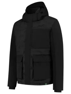 Puffer Jacket Rewear bunda unisex černá