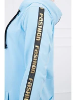 Mikina se zipem na zádech modrá Mikina se zipem na zádech modrá