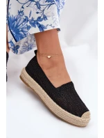 Dámské Espadrilky Na Platformě Vinceza 17392 Černé