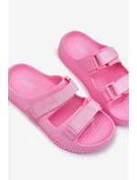Dámské Pěnové Sandály Se Suchým Zipem Big Star RR274A528 Růžové Dámské Pěnové Sandály Se Suchým Zipem Big Star RR274A528 Růžové