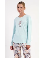 Dámské pyžamo dlouhé Jezevec