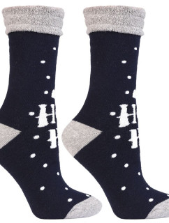 Ponožky Gift 2 modré s čepicí