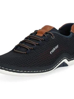 Pohodlné polobotky Rieker M RKR666 navy blue