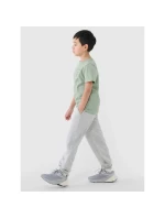 Chlapecké tepláky typu jogger 4F 4FJWMM00TTROM1188-25M