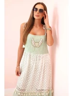 Dámské boho šaty s ramínky mincovna