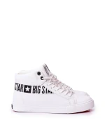 Pánské Tenisky Big Star Vysoké Bílé EE174340