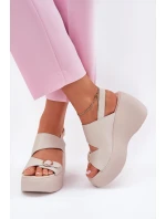 Bota na klínech  model 213460 Step in style