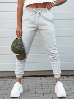 Dámské tepláky FITS světle šedé UY2186