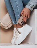 Dámské tenisky na platformě RIFII beige FashionStreet ZY0688 Dámské tenisky na platformě RIFII beige FashionStreet ZY0688