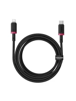 Kabel Baseus Dura typ C 20W 2m (červený/černý)