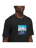 Pánské tričko adidas Summer Heat Graphic T-shirt black KC9244 pánské