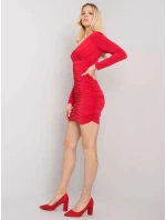 Šaty DHJ SK 15352.51P červená