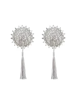 Sexy lepítka na bradavky Mistiqua stříbrné - Obsessive