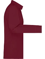 Daiber JN 677 Popelínová halenka s dlouhým rukávem 02.0677 wine Daiber JN 677 Popelínová halenka s dlouhým rukávem 02.0677 wine