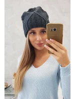 Dámská čepice Liliana K375 graphite