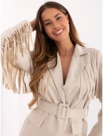 Kabát IT EN 5792.33 světle béžový