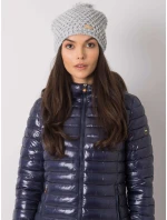 Dámská čepice.15 šedá Dámská čepice.15 šedá