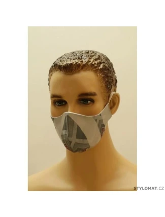 Dvouvrstvá rouška šedá - Vestis Dvouvrstvá rouška šedá - Vestis