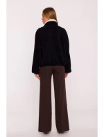 M885 Kabát látkový - černý M885 Kabát látkový - černý