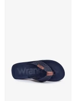 Pánské žabky WRANGLER ZANE FLIPFLOP MEN LOW – tmavě modré
