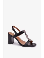 Sandály na podpatku  model 209918 Step in style