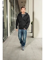 Build your Brand BY 012 Mikina s kapucí z těžké bavlny 56.0012 heather grey Build your Brand BY 012 Mikina s kapucí z těžké bavlny 56.0012 heather grey