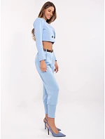 Kalhoty DHJ SP 20316.87 světle modré