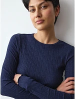Versatile Rib Top LSL - Blue - TRIUMPH Blue - TRIUMPH Versatile Rib Top LSL - Blue - TRIUMPH Blue - TRIUMPH