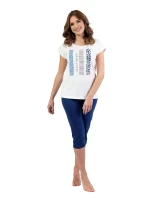 Dámské pyžamo 701 blue - REGINA