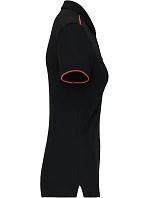WK WK 271 Dámské pracovní piqué polo "Day-to-Day" 20.W271 black/red WK WK 271 Dámské pracovní piqué polo "Day-to-Day" 20.W271 black/red