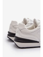 Mužské kožené tenisky BIG STAR NN174288 bílé