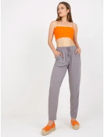 Kalhoty D73761M61869L šedé Kalhoty D73761M61869L šedé