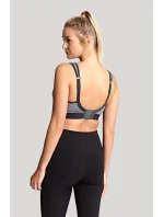 Sportovní podprsenka 7341B Non Wired Bra charcoal marl šedá - Panache Sportovní podprsenka 7341B Non Wired Bra charcoal marl šedá - Panache