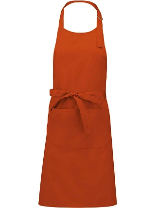 Kariban K 890 Zástěra s laclem "Sommelier" 20.K890 burnt orange Kariban K 890 Zástěra s laclem "Sommelier" 20.K890 burnt orange