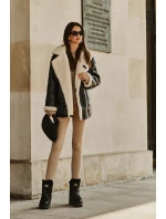 Voděodolné sněhové boty na platformě veganské D.Franklin DFSH370004 černé