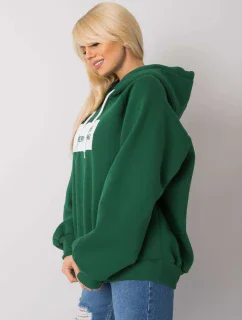 Mikina EM BL 651/2.41X tmavě zelená