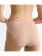 Dámské kalhotky GO Daily Cotton Tai 3P - BROWN - SLOGGI BROWN - SLOGGI