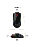 Glorious PC Gaming Race Model O- myš pravá USB Type-A Optical 3200 DPI Glorious PC Gaming Race Model O- myš pravá USB Type-A Optical 3200 DPI