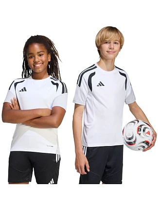 Dětské tréninkové tričko adidas Tiro 26 Competition bílo-černé KA7603 Dětské tréninkové tričko adidas Tiro 26 Competition bílo-černé KA7603