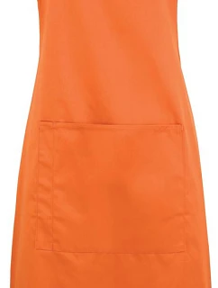 Premier PR 154 Zástěra s laclem a kapsou na břiše "Colours" 39.0154 terracotta
