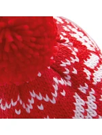 Beechfield B 456 Čepice Fair Isle Snowstar® 53.0456 french navy/white