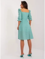Dámské šaty LK SK 509372.45 mentolové - Lakerta Dámské šaty LK SK 509372.45 mentolové - Lakerta