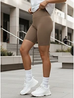 Dámské sportovní cyklistické kraťasy, hnědé, FashionStreet SY0566 Dámské sportovní cyklistické kraťasy, hnědé, FashionStreet SY0566