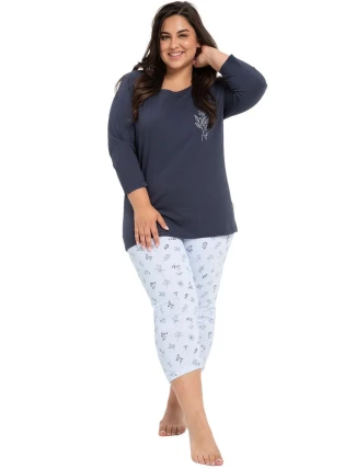 Dámské pyžamo 3012 Magnolia - TARO Dámské pyžamo 3012 Magnolia - TARO