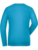 Daiber JN 1803 Dámské pracovní elast. tričko - Solid 02.1803 turquoise