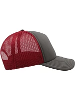 Atlantis Headwear Rapper 5 panelová síťovaná kšiltovka 33.2070 grey/red