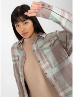 Košile D71720W11085A tmavě lila Košile D71720W11085A tmavě lila