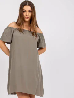Dámské šaty-D73761M30145G-khaki