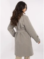 Kabát MO EN 5209.87 šedobéžový Kabát MO EN 5209.87 šedobéžový