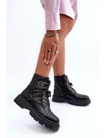 Dámské Pracovní Boty S Dekorací, Černá Toye